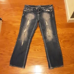 Premium Vanity Collection Cropped Jeans